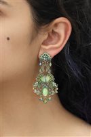 Earrings Ayala Bar Woman Eucalyptus in Metal Alloy Cristallo C2293 - C2293